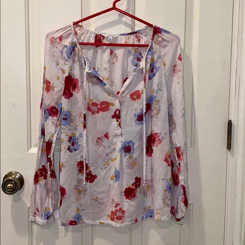 😍 Lucky brand flower blouse 🌸